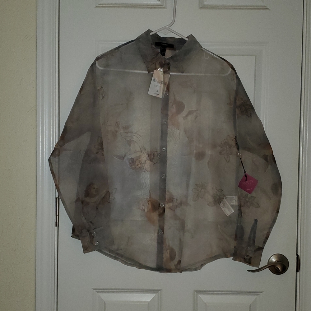 Sheer blouse